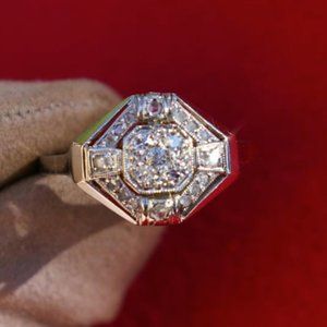 Engagement Ring, Diamond Ring, Art Deco